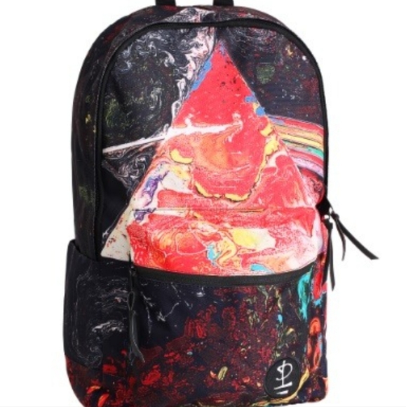 Pink Floyd Watercolor Dark Side of the Moon Backpack - Picture 3 of 7